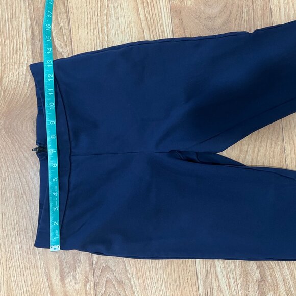 J. Crew, Navy Womens Anyday Pant in Stretch Ponte - Picture 3 of 8